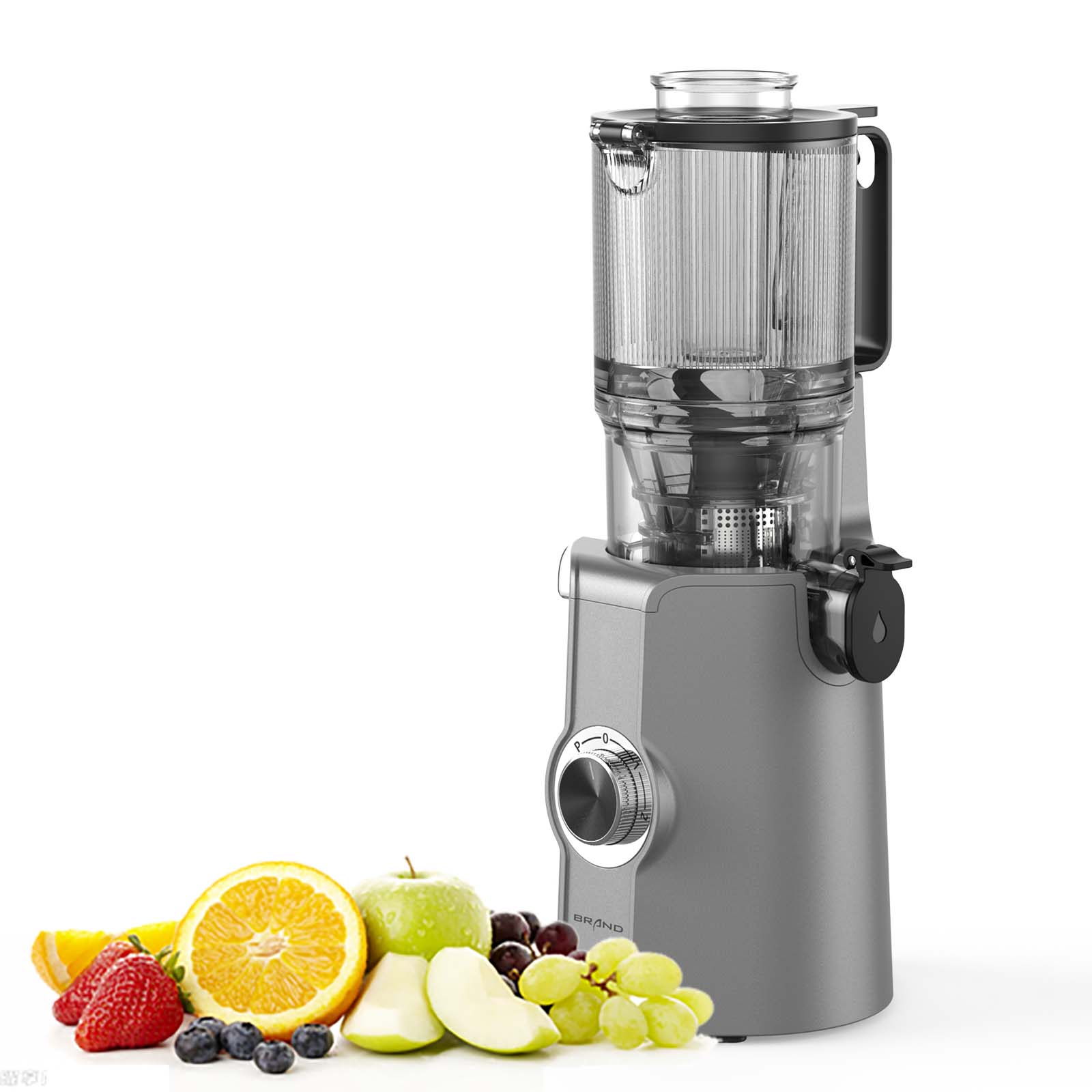 Factory Wholesale Electric Vegetables Fruit Big Mouth Cold Press Juicer Masticating Slow Juicer - 副本